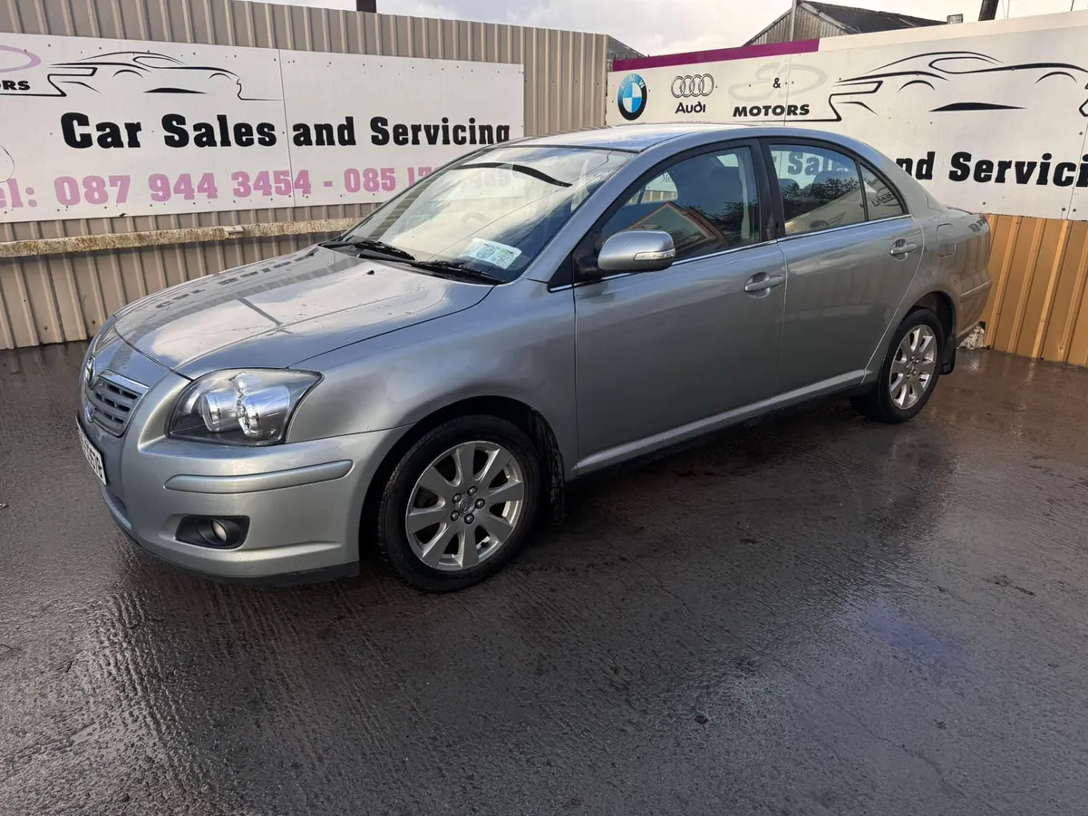 08 Toyota Avensis 1.6 STRATA Low Miles Warranty - Image 3
