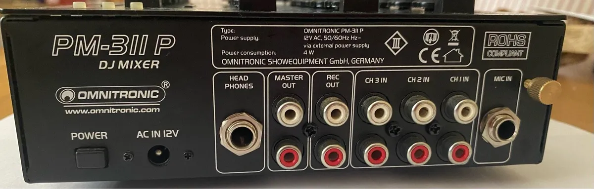 Omnitronic DJ Mixer - Image 2