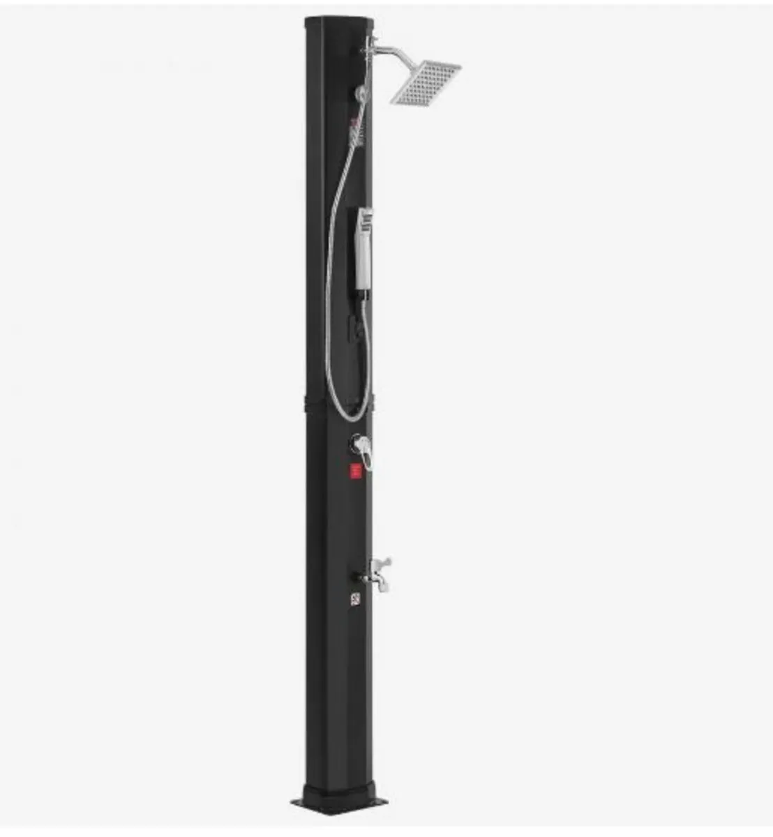 Outdoor Solar Heated Shower, 40L - Image 1