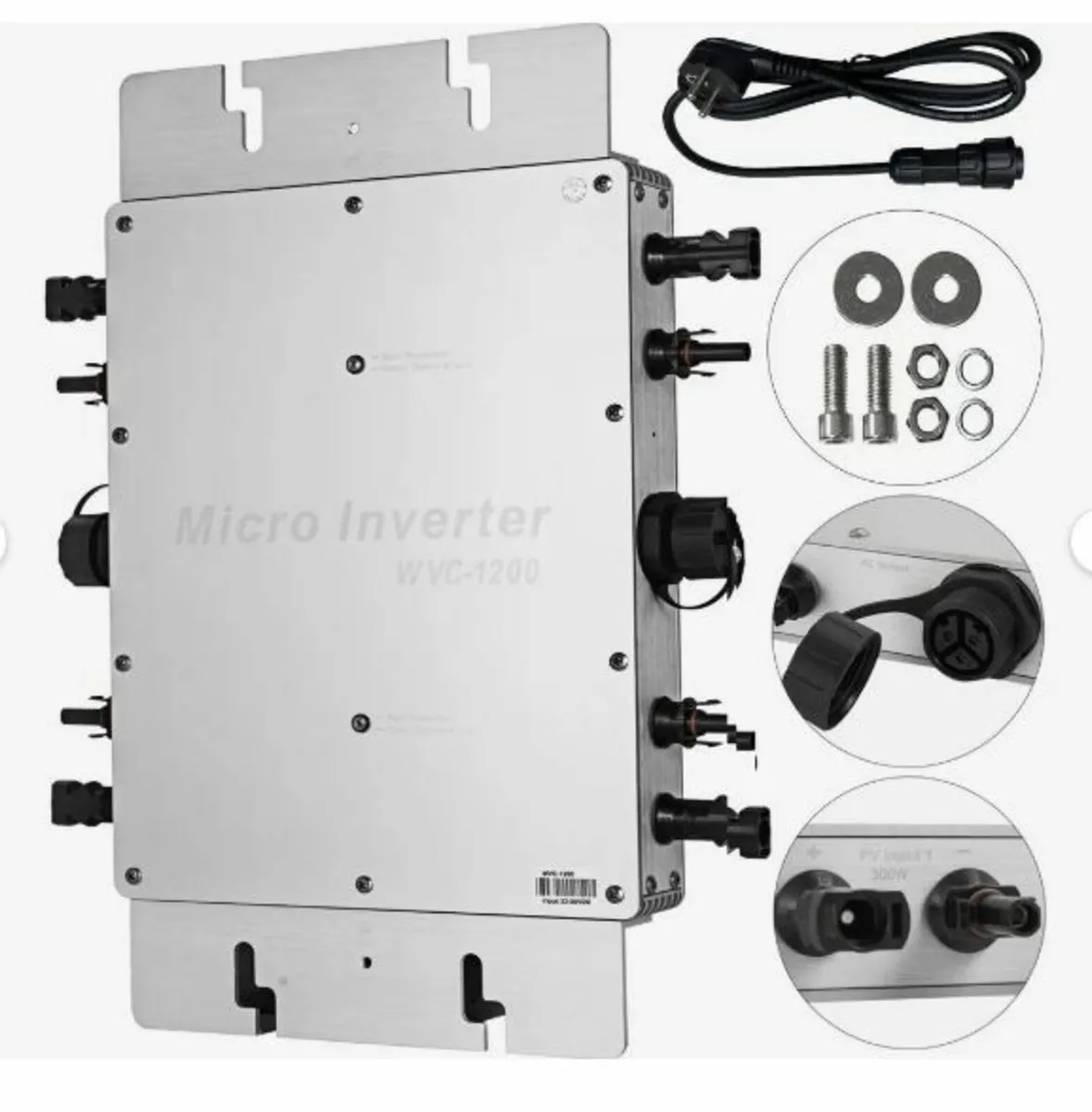 1200W Power Inverter MPPT Waterproof - Image 1