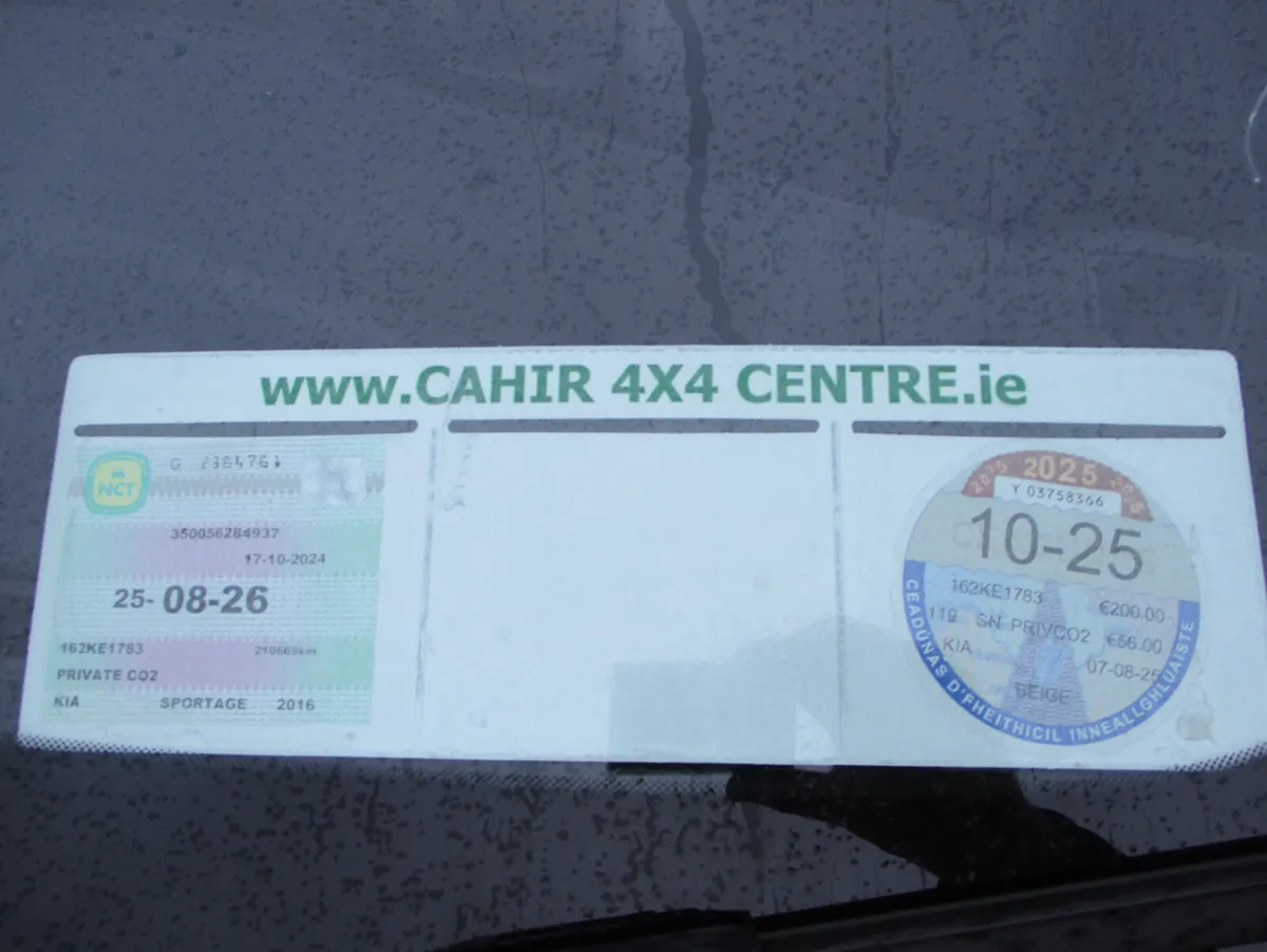 Kia Sportage 1.7 CRDI EX 5 SEAT 1 OWNER - Image 4