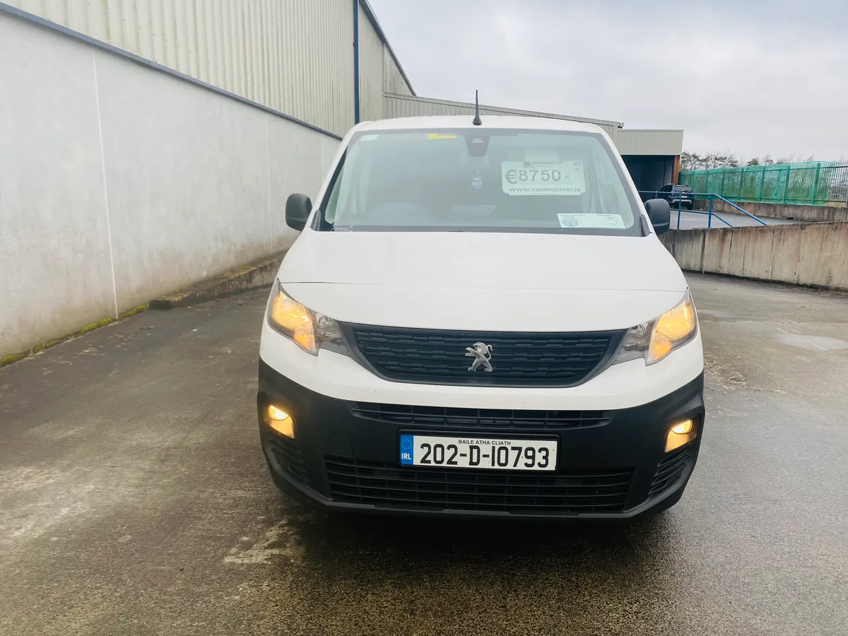 202 Peugeot Partner 1.5 100bhp PRO €8,750 + VAT - Image 2