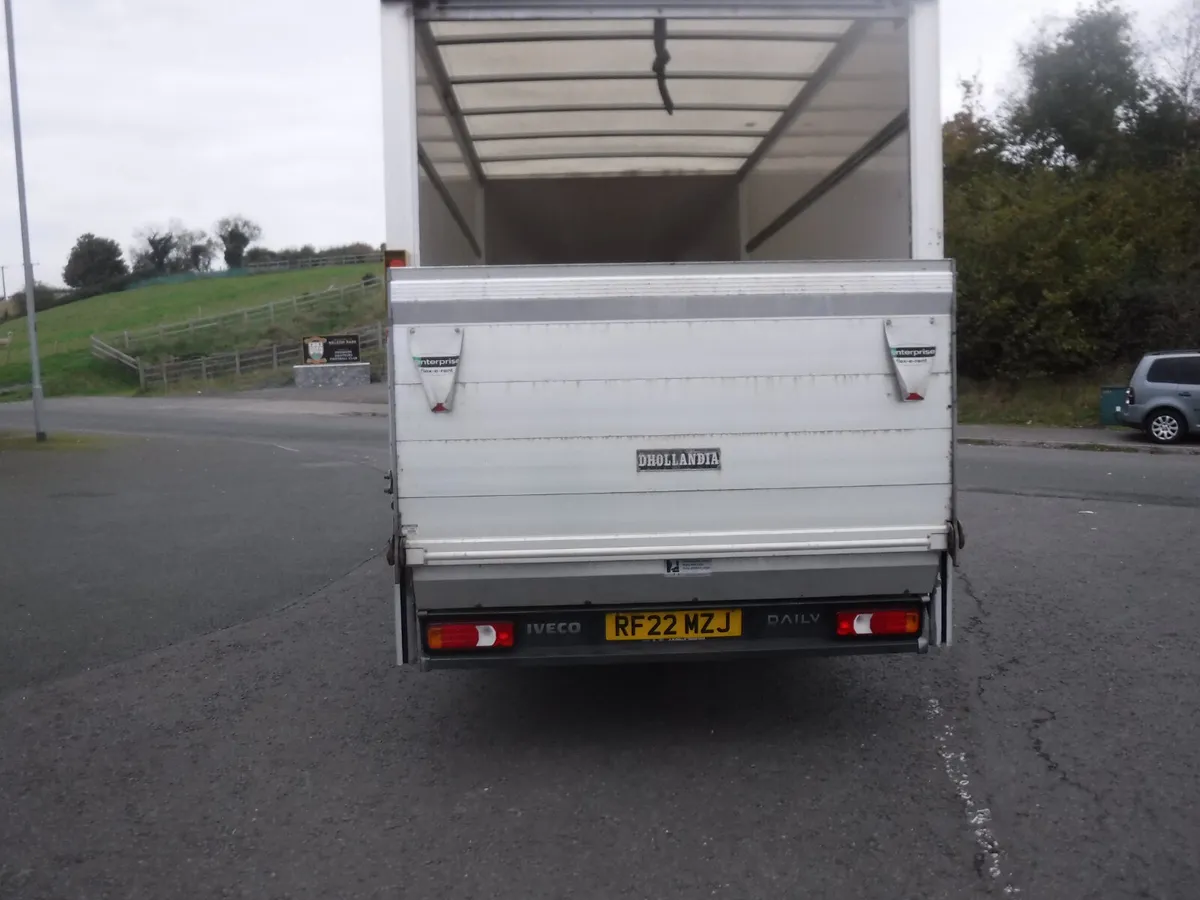 Iveco 35-140 13ft 10" Luton Box van '22 t/lift. - Image 4