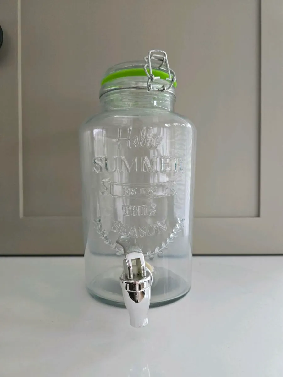 Beverage jar + support - Image 2