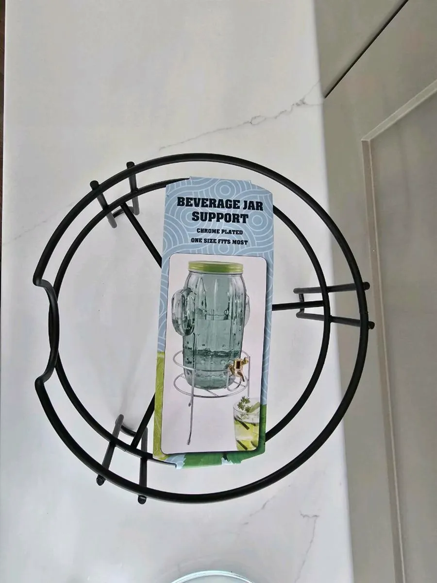Beverage jar + support - Image 4