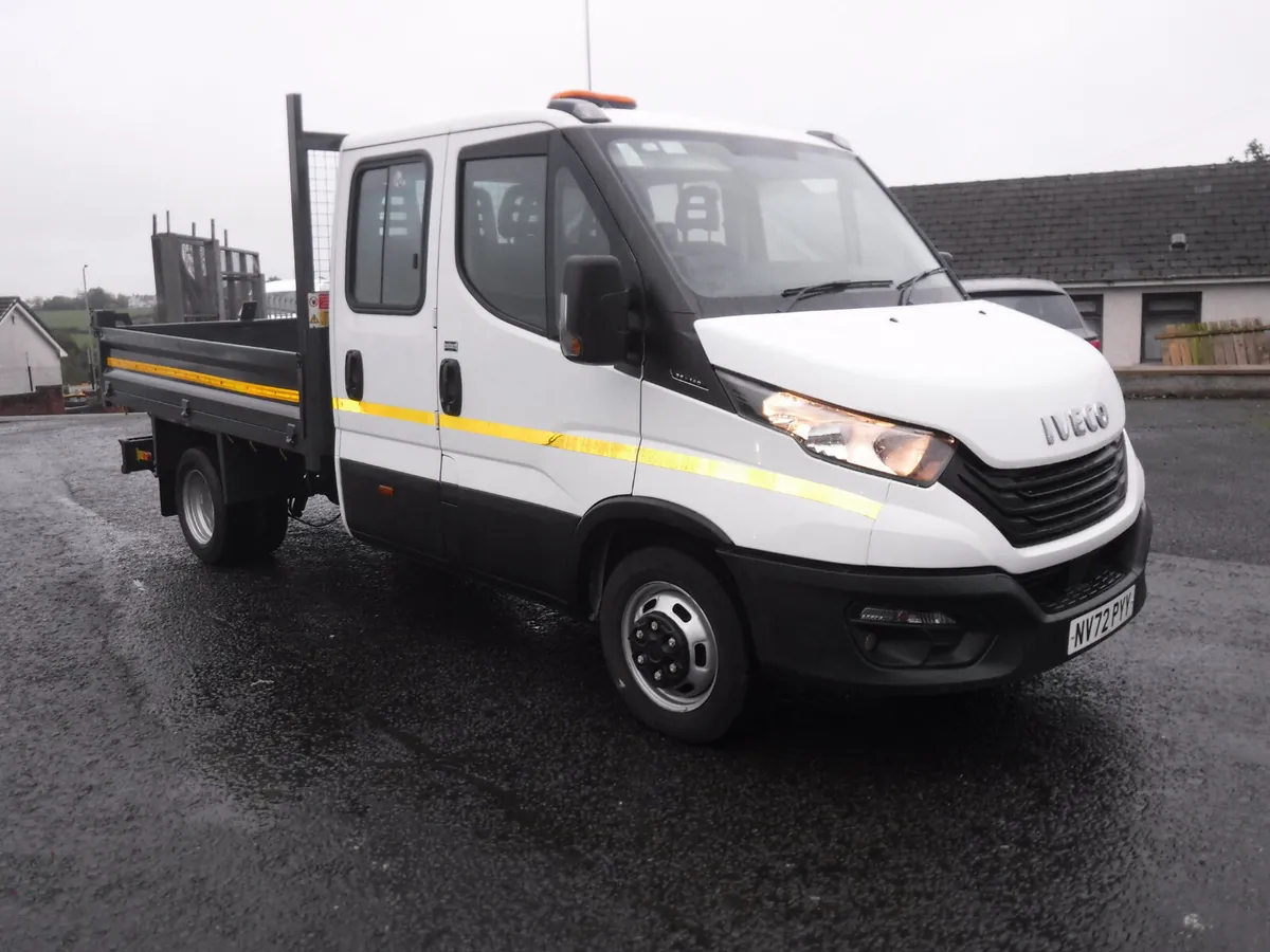 Iveco 35-140 2023 double cab tipper 48886mls air c - Image 1