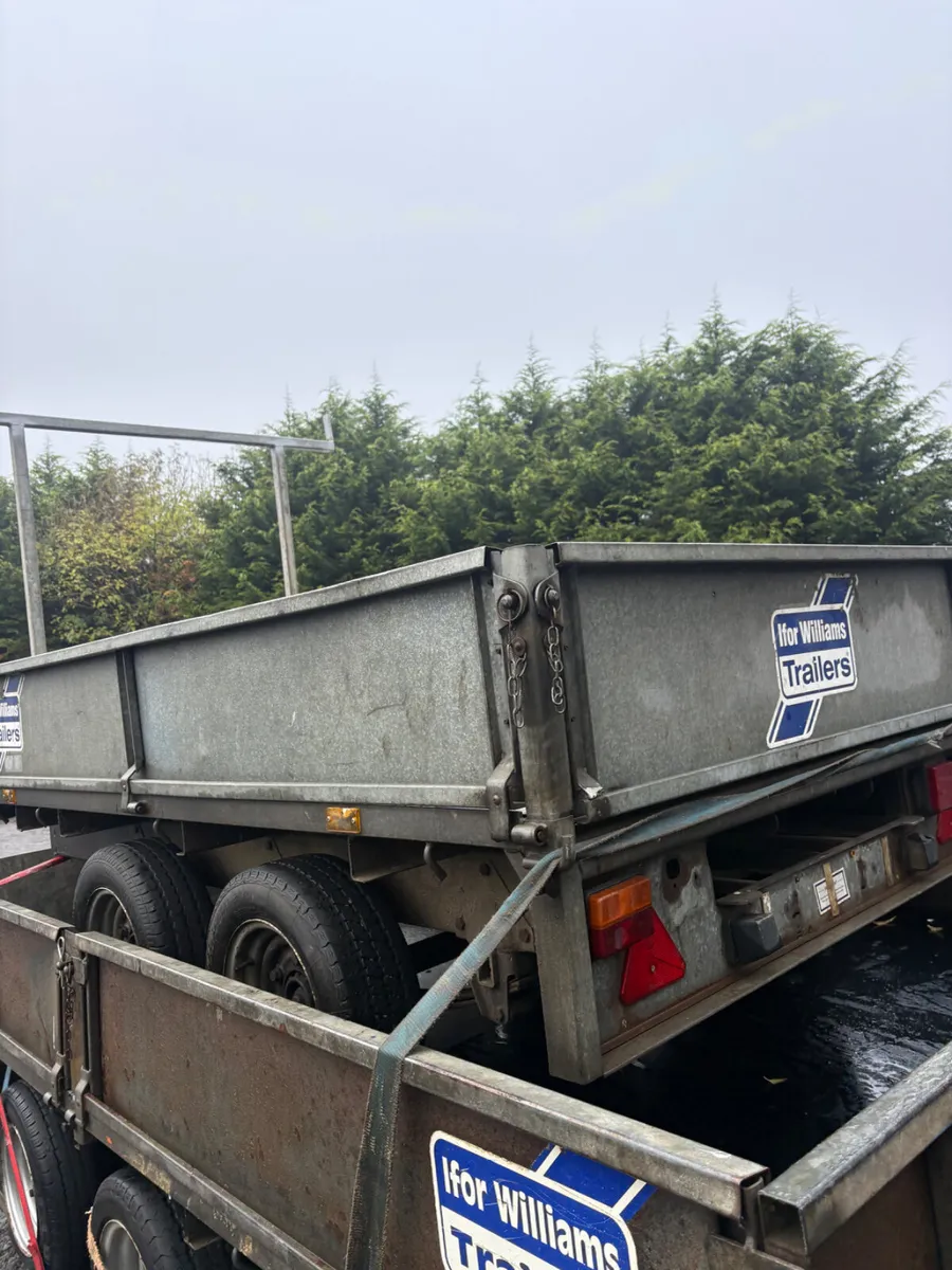 Ifor Williams 8ft dropside trailer - Image 2
