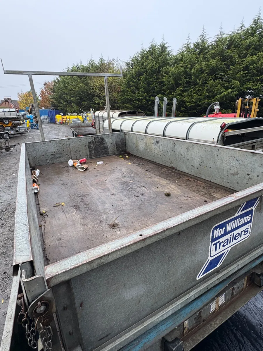 Ifor Williams 8ft dropside trailer - Image 3