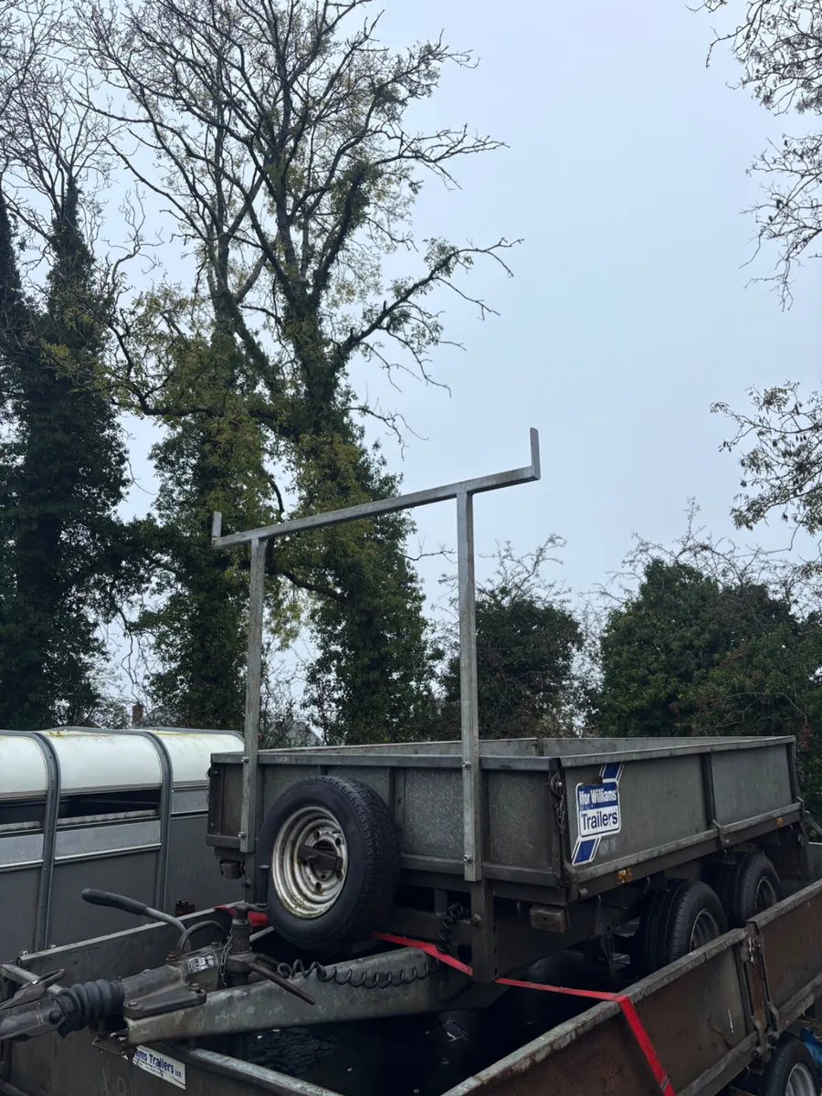 Ifor Williams 8ft dropside trailer - Image 1