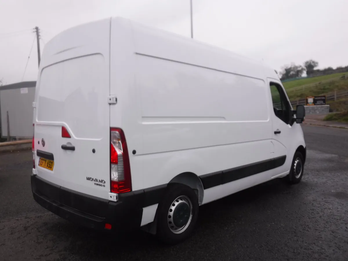 Vauxhall Movano 29.12.21 Turbo Diesel mwb h roof. - Image 3