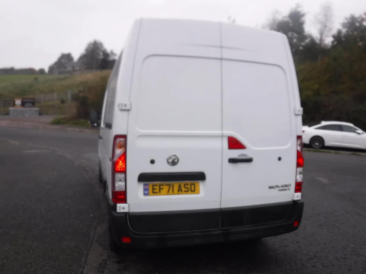 Vauxhall Movano 29.12.21 Turbo Diesel mwb h roof. - Image 4