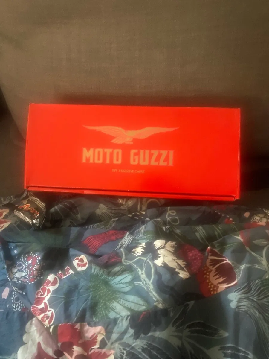 MOTO GUZZI 3 ESPRESSO CUPS BRAND NEW - Image 1