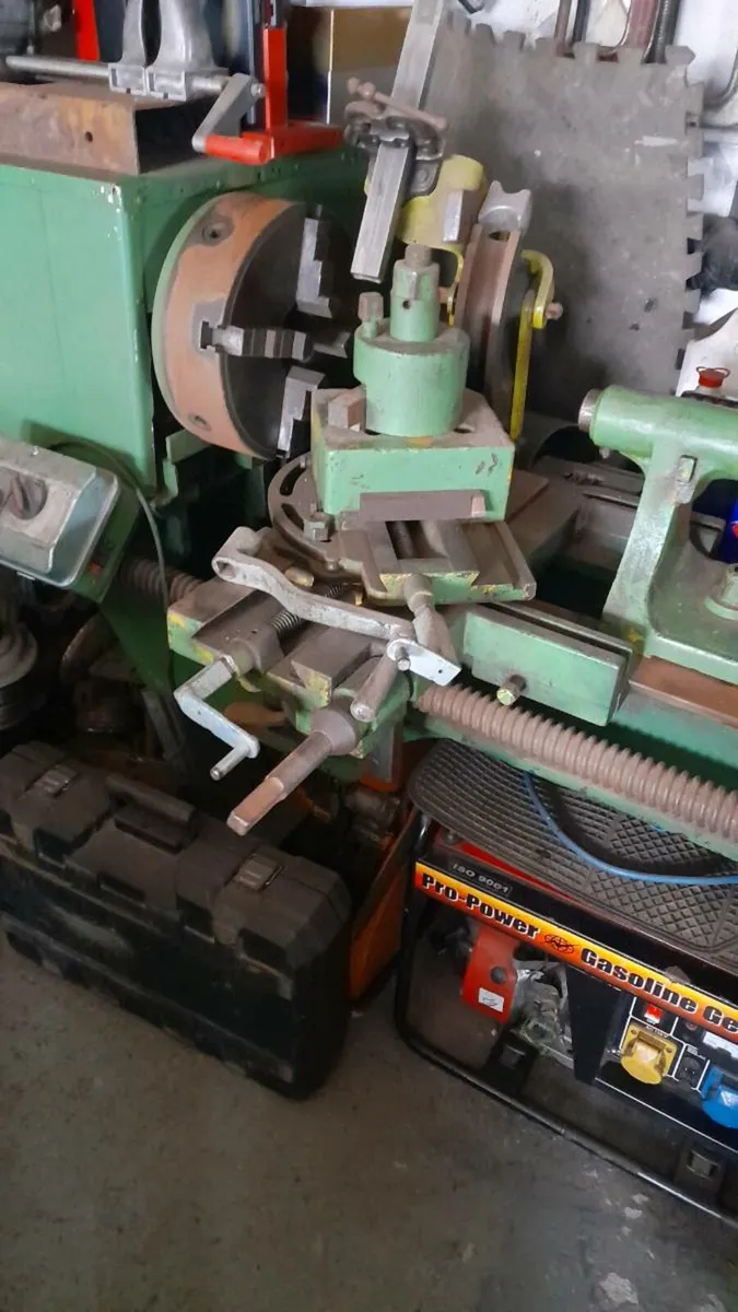 vintage  lathe - Image 1