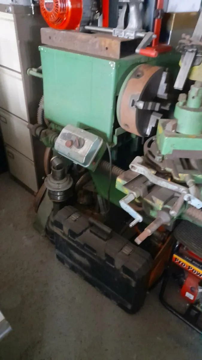 vintage  lathe - Image 2