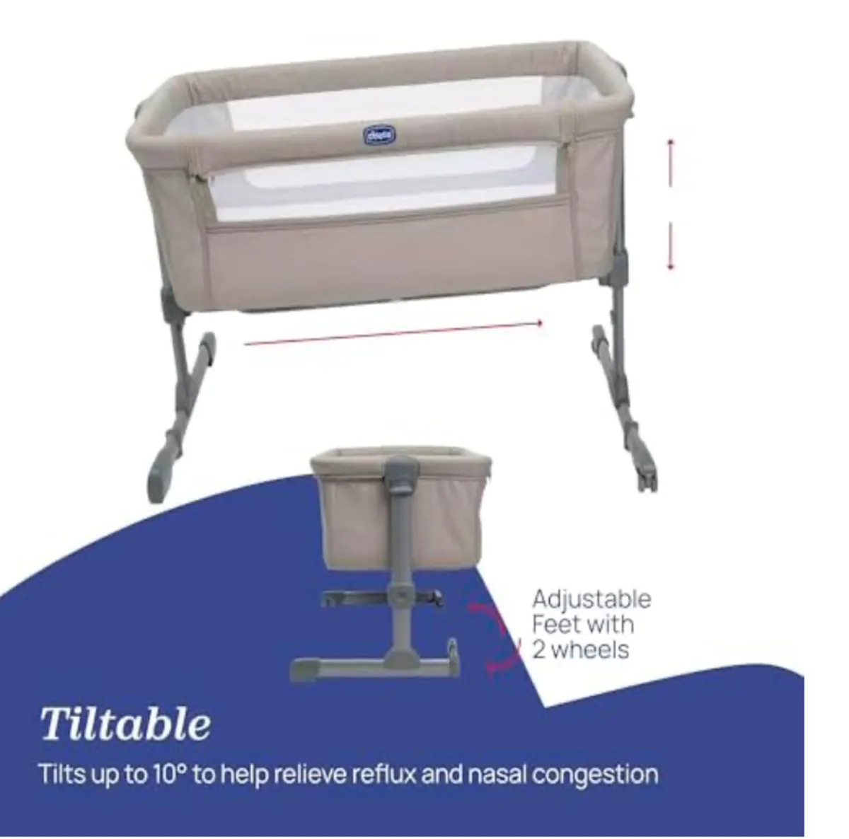 Crib Next2Me Chicco - Image 3