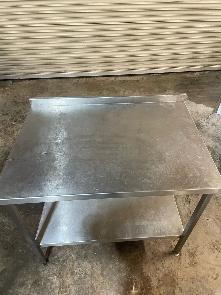 Stainless steel table - Image 2