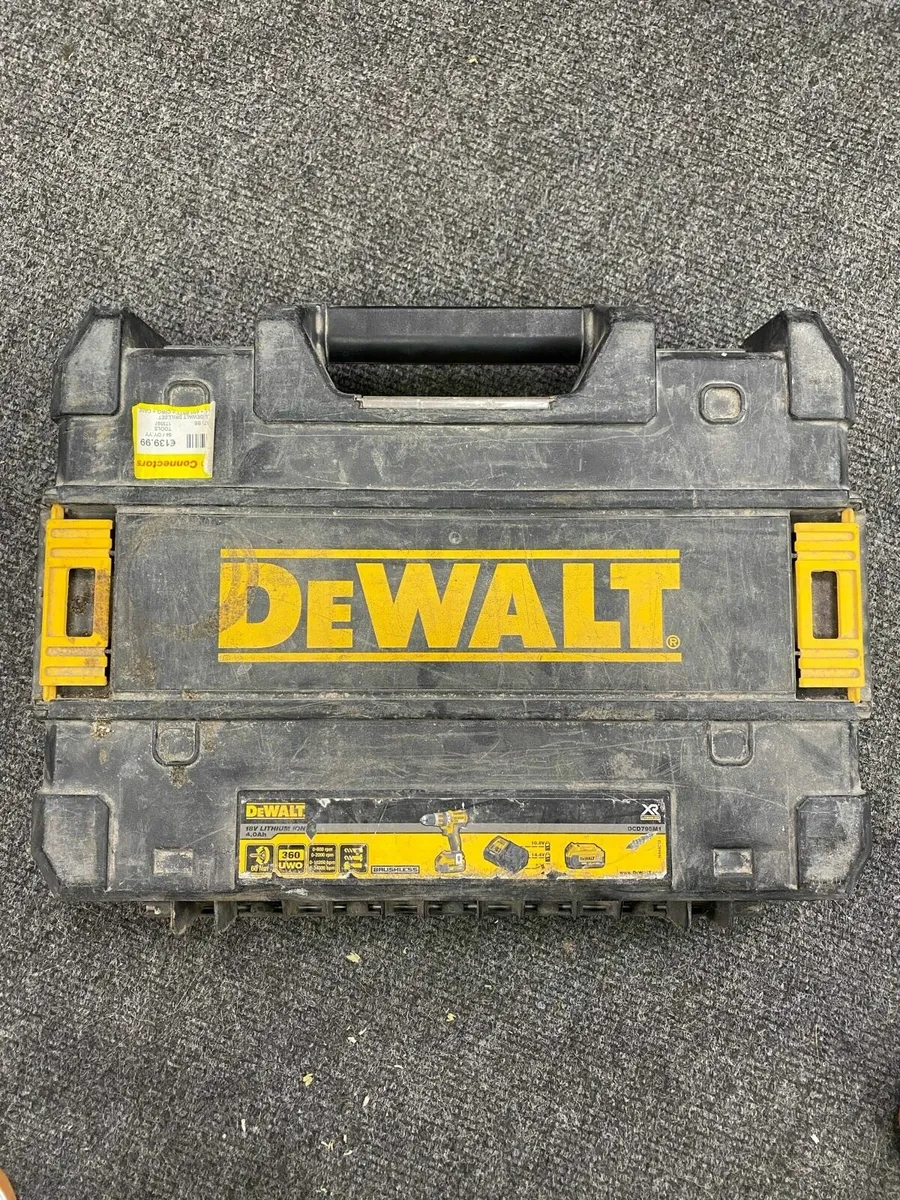 Dewalt DCD795 Drill Set + 4AH+ Chrgr + Case - Image 1