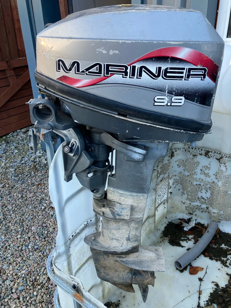 Boat engine. - Image 2