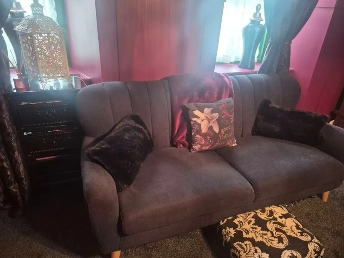 gray sofa - Image 2