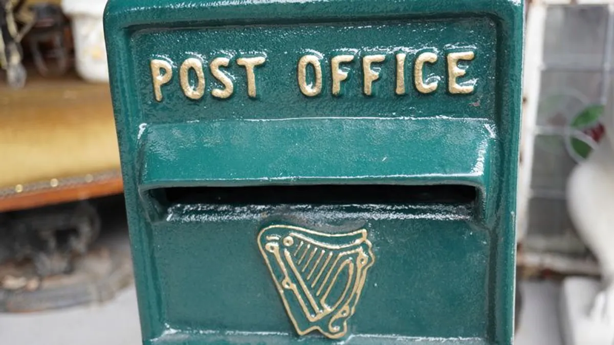 Vintage Irish Post Office Box - Image 1