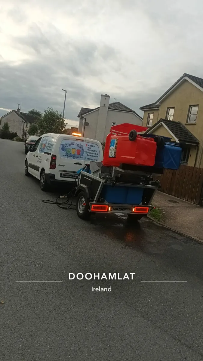 Bin Washing, Power Washing, Handyman - Image 1