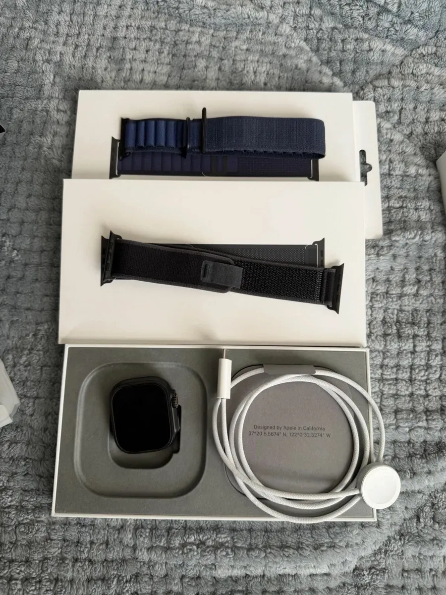 Apple Watch Ultra 2 Black Titanium, Unlocked - Image 1