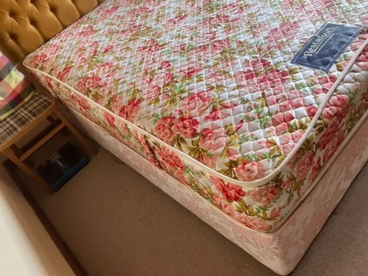 double bed and double mattress - Image 2