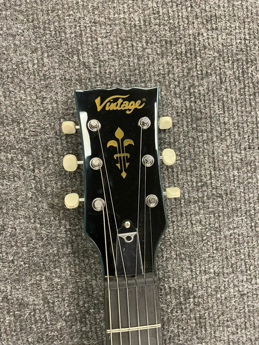 Vintage V120 Les Paul Jr Style Electric Guitar - Image 4