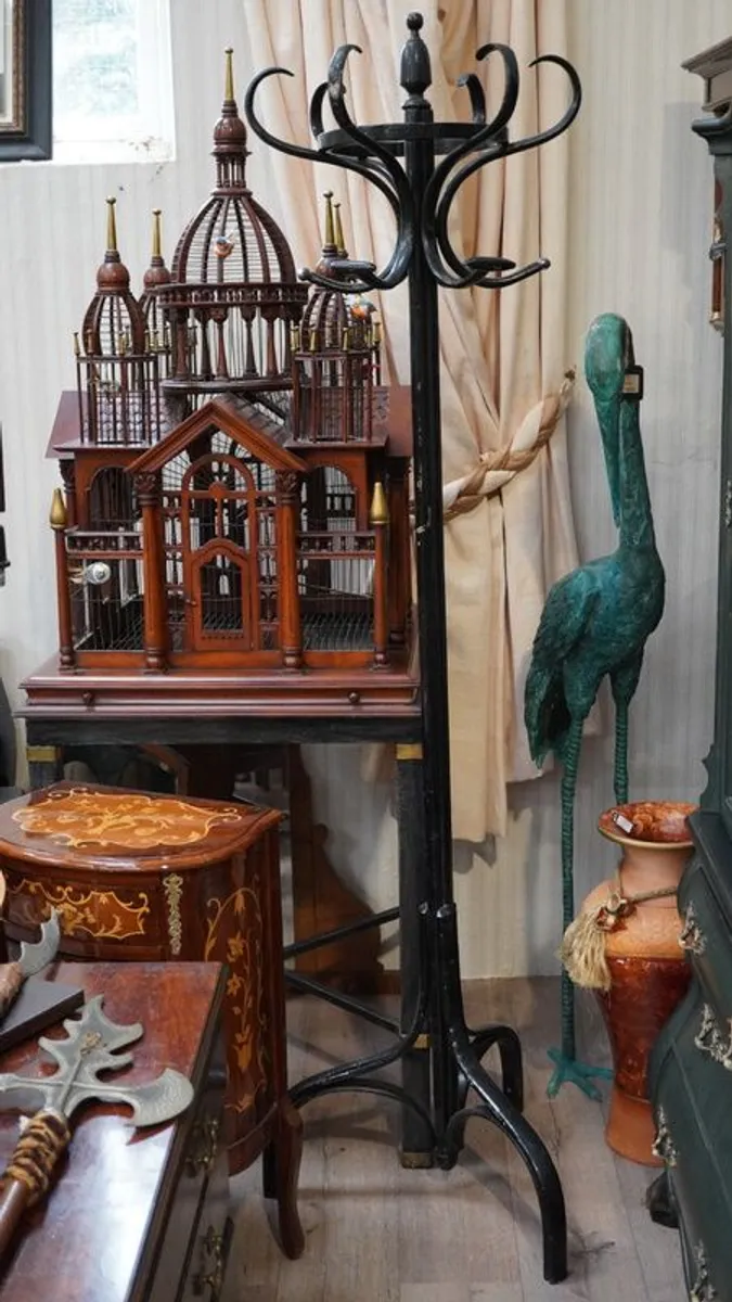 Vintage Spanish Bentwood Coat Rack - Image 1