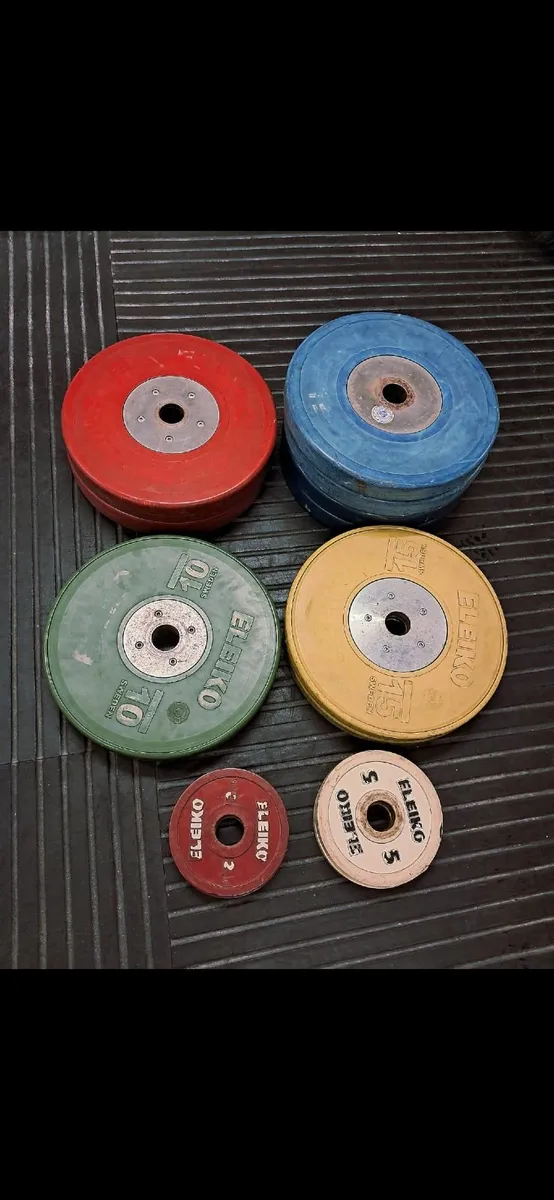 Eleiko weightlifting plates - Image 2