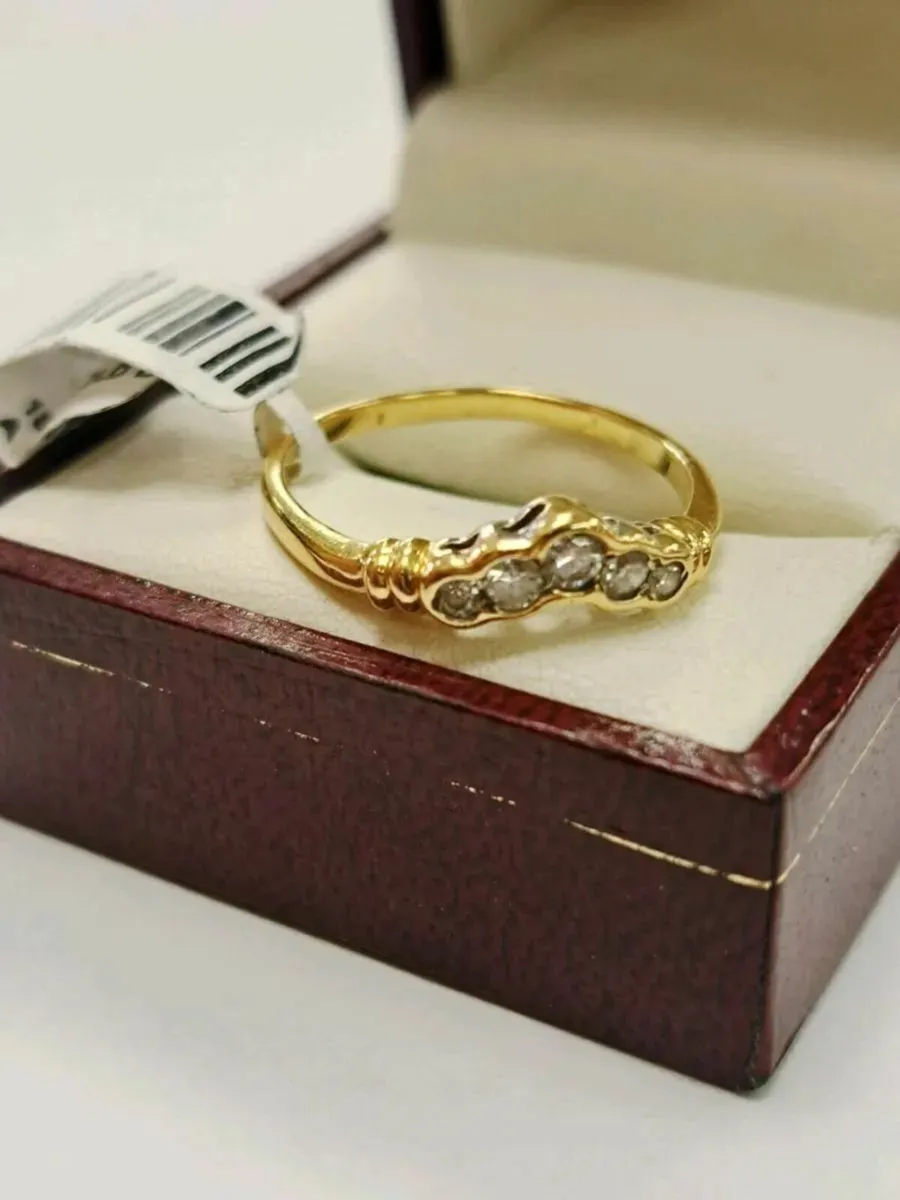 18K Gold Diamond 18Ct - Image 3