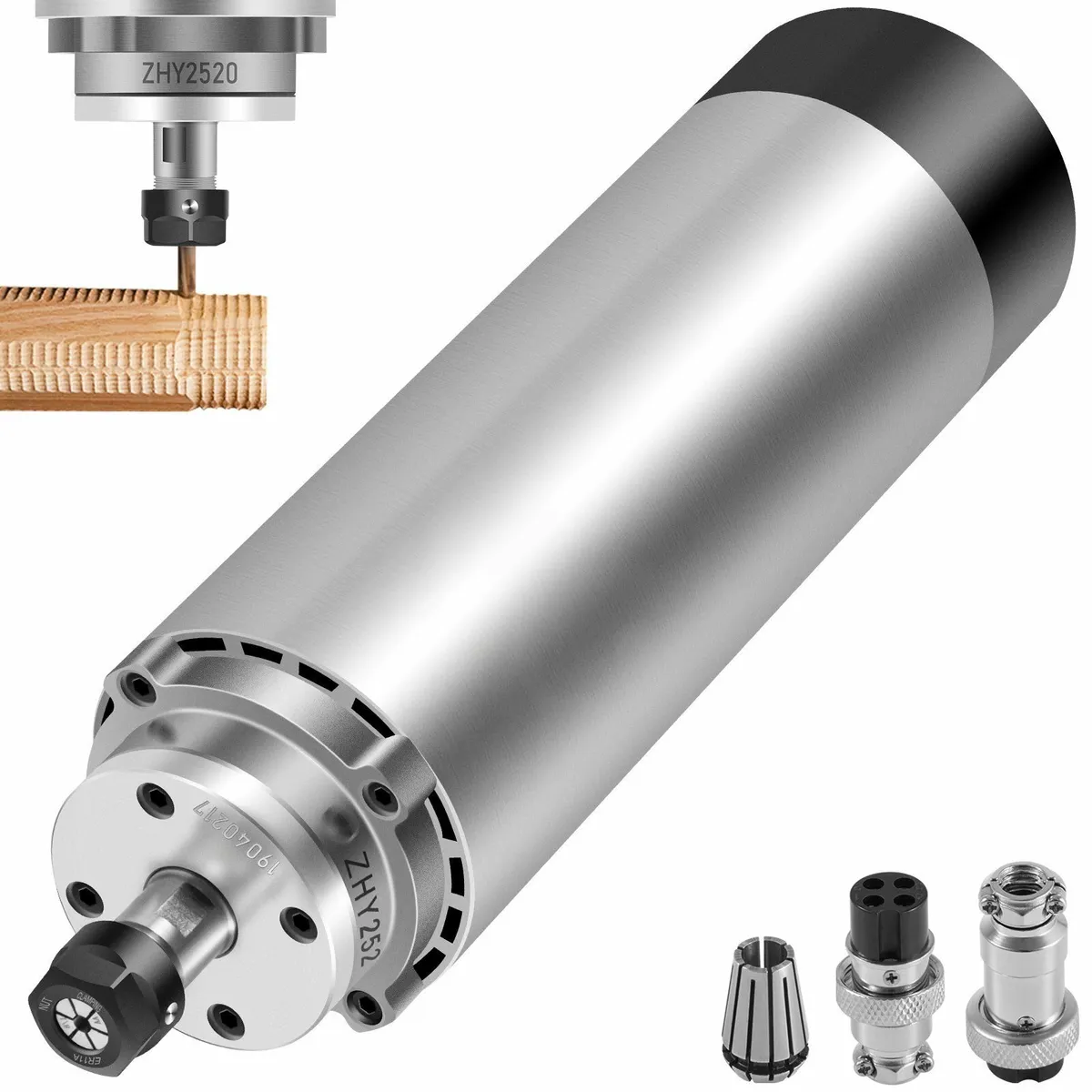 1.5KW 2220V Air Cooled Spindle Motor CNC Machine - Image 1