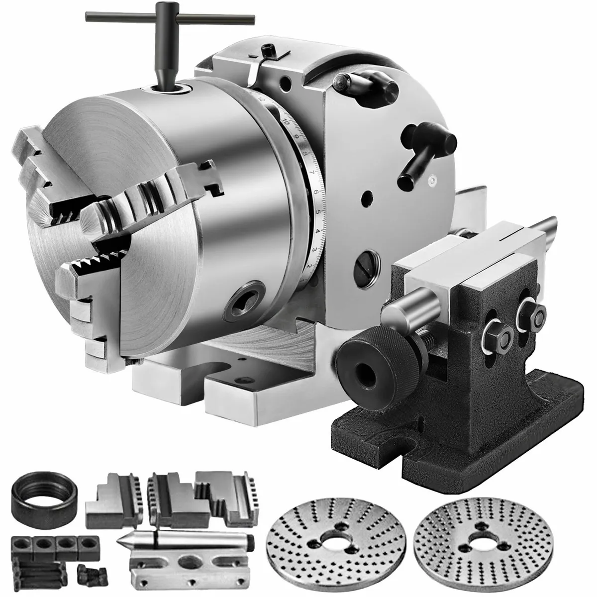 BS-0 Precision Dividing Head, with 3-Jaw Chuck - Image 1
