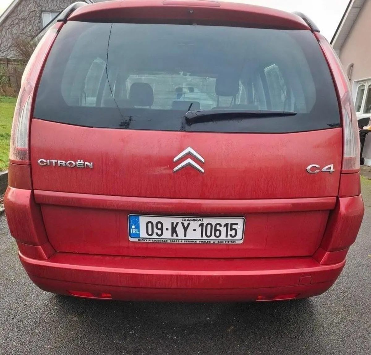{€1350} 09 Citroen Picasso Diesel 7 Seater. MANUAL - Image 3