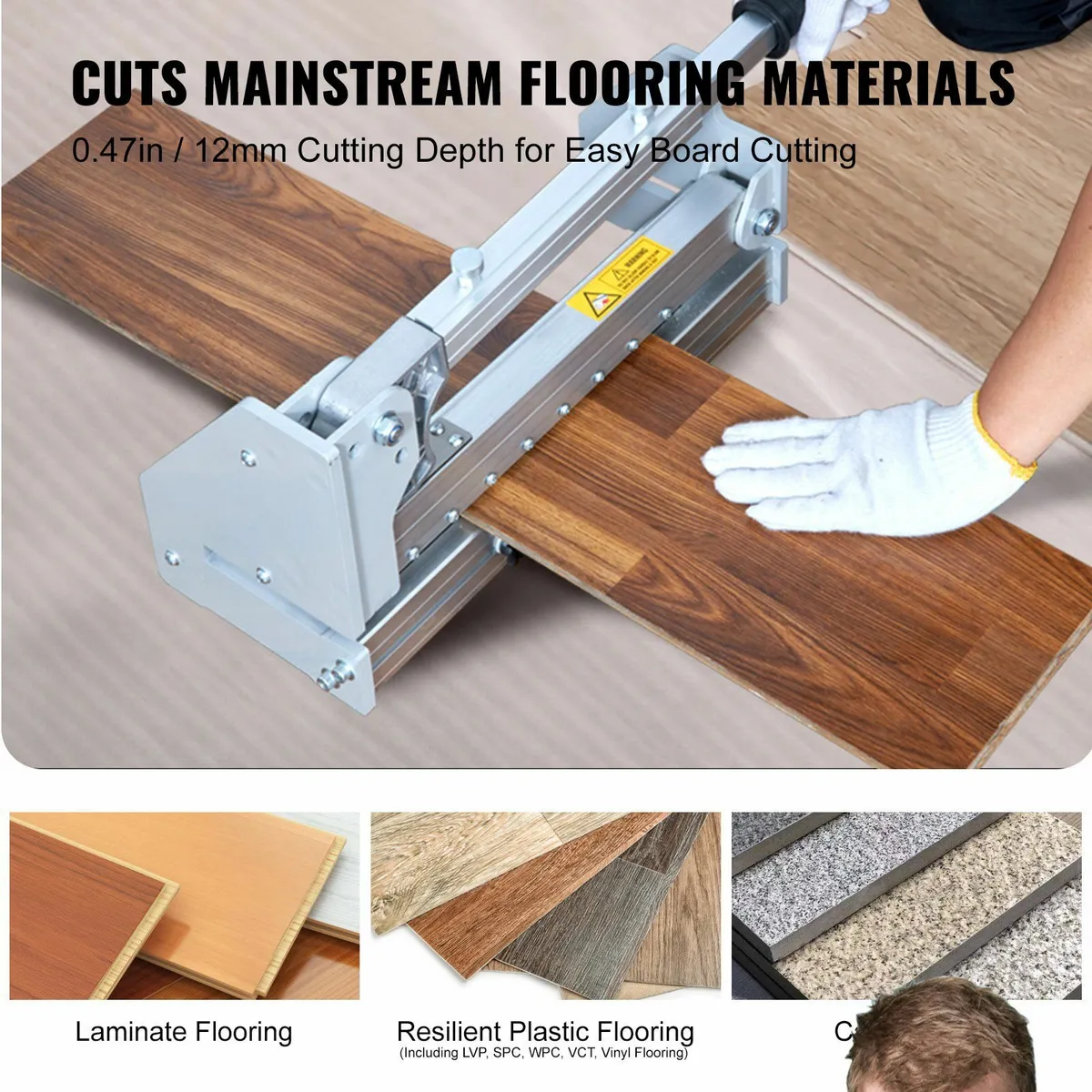 Floor Cutter 330mm, Cuts Vinyl Plank, Laminate - Image 3
