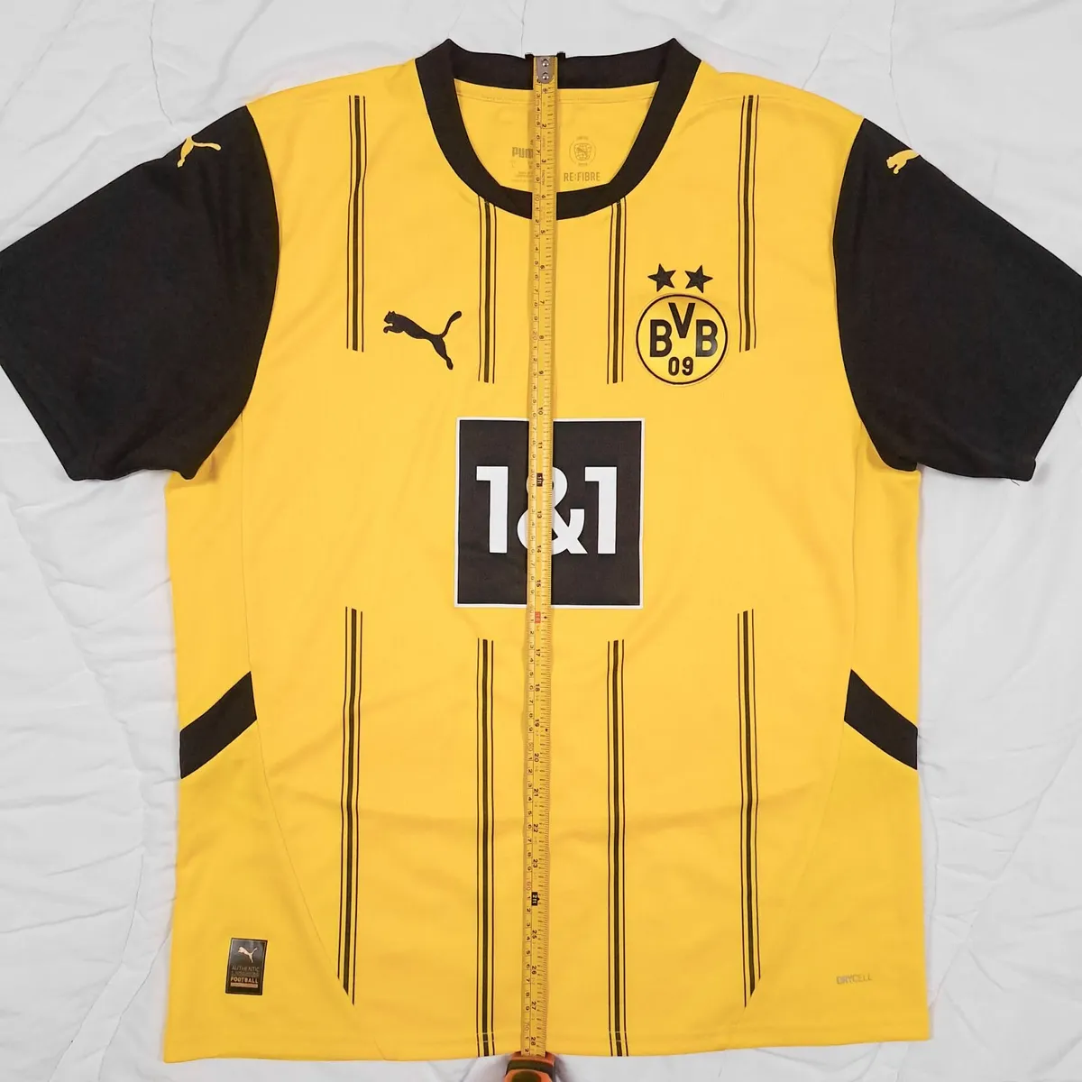 Puma Dortmund 24 25 Home Football Shirt Yellow L - Image 4