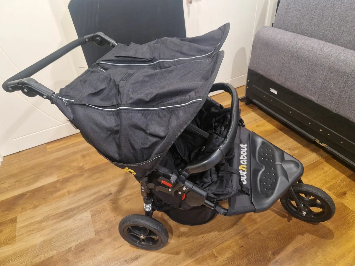 Out 'n About double buggy - Image 3