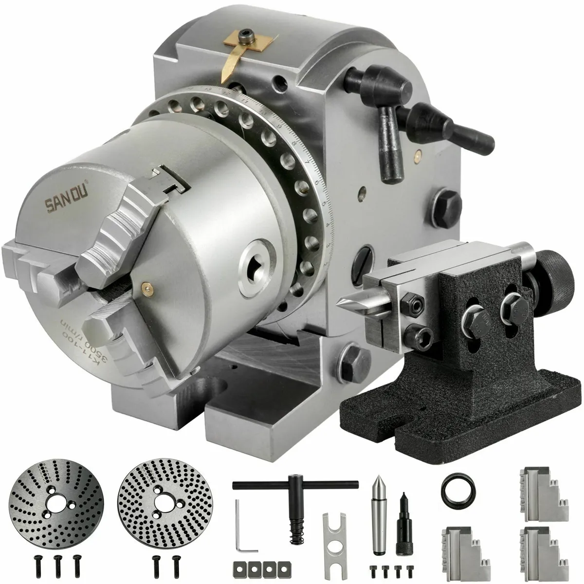 Dividing Head 4 Inch Indexing Head Milling 100MM - Image 1