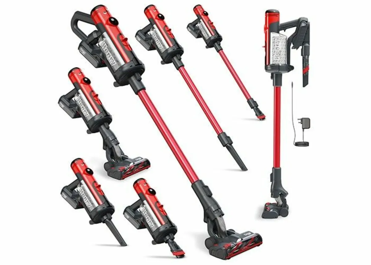 Henry Quick Cordless Vacuum Cleaner - Red - Image 3