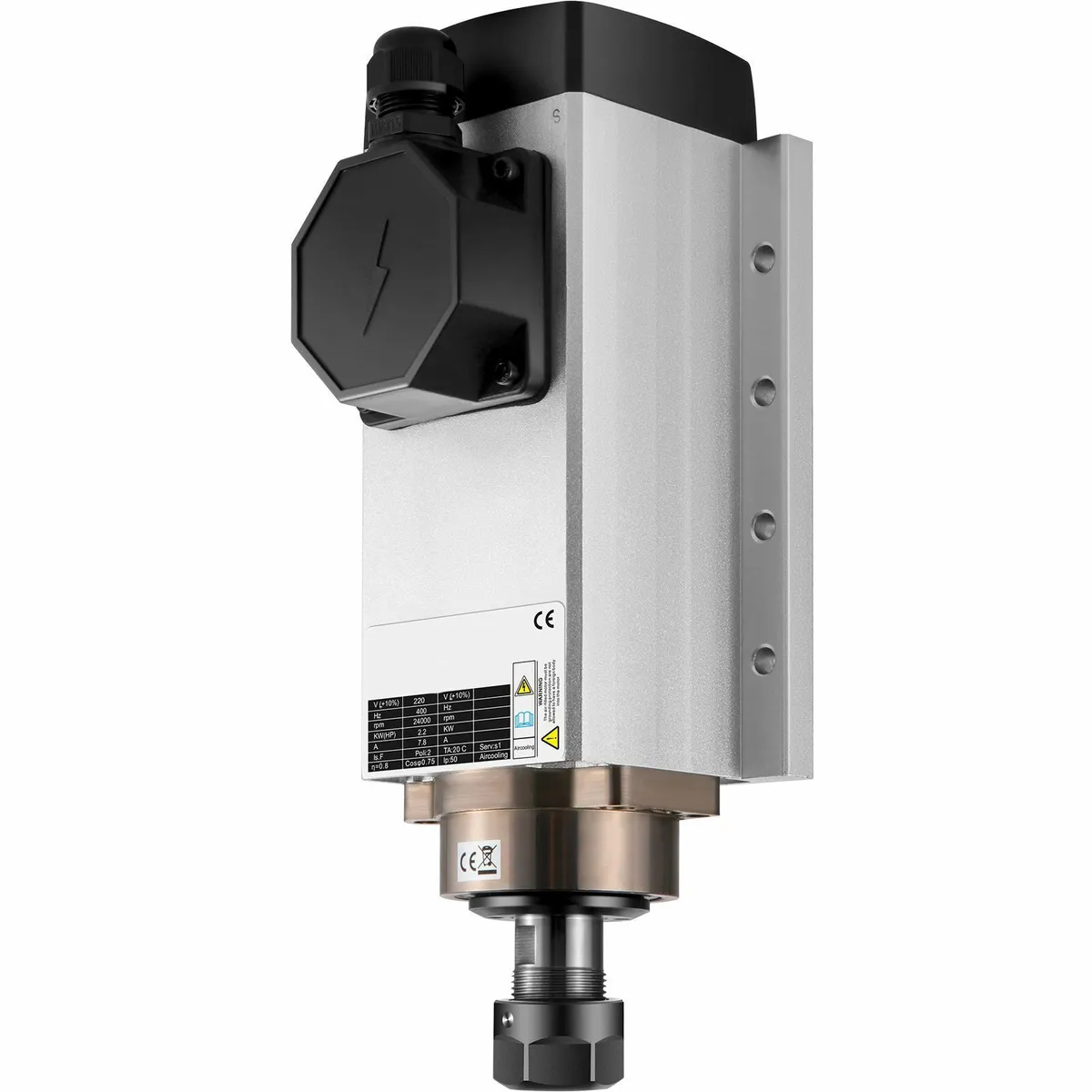 Air Cooled Spindle Motor 2.2KW CNC Spindle Motor - Image 4