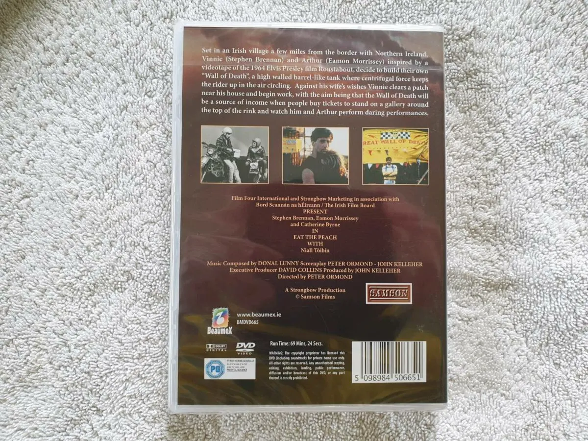 Eat The Peach Peter Ormrod DVD 1986 Niall Tobin - Image 2