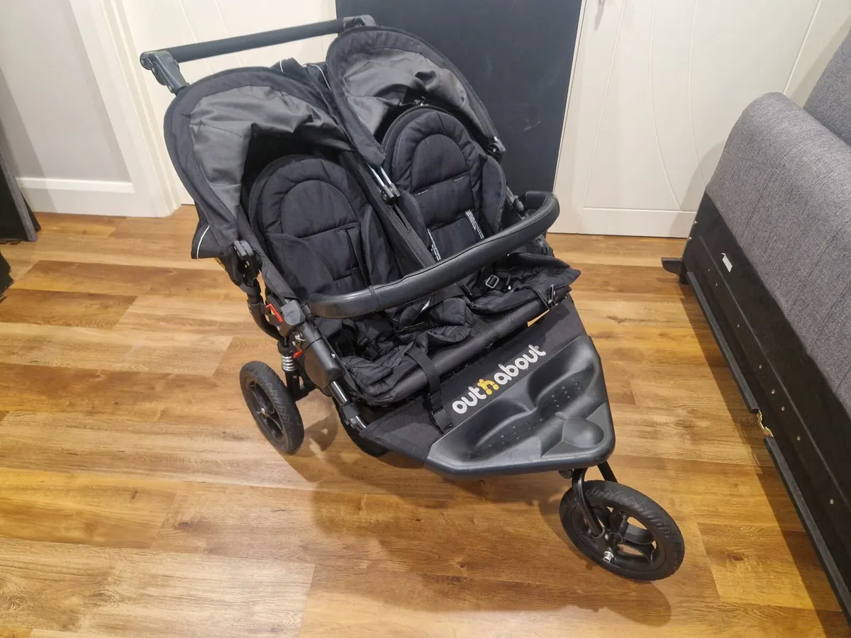 Out 'n About double buggy - Image 2