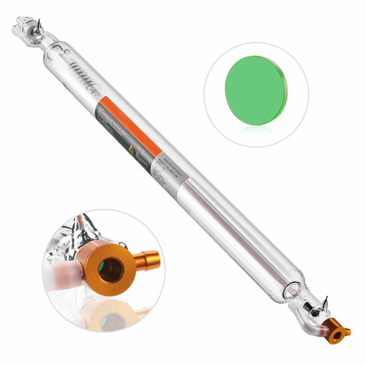 Laser Tube 50W CO2 Laser Tube 850 mm Length 50 mm - Image 1