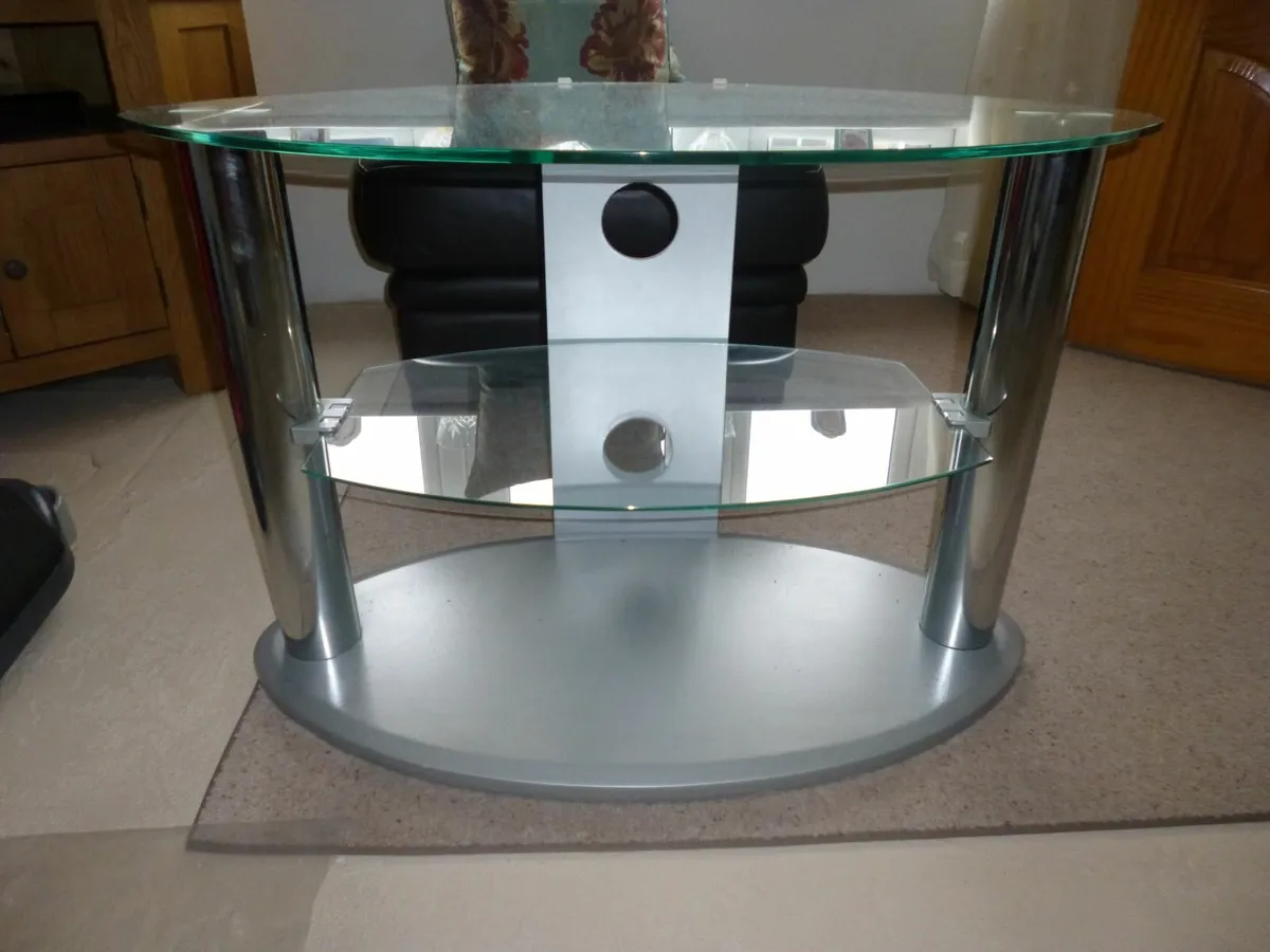 Glass Television Table - Image 1