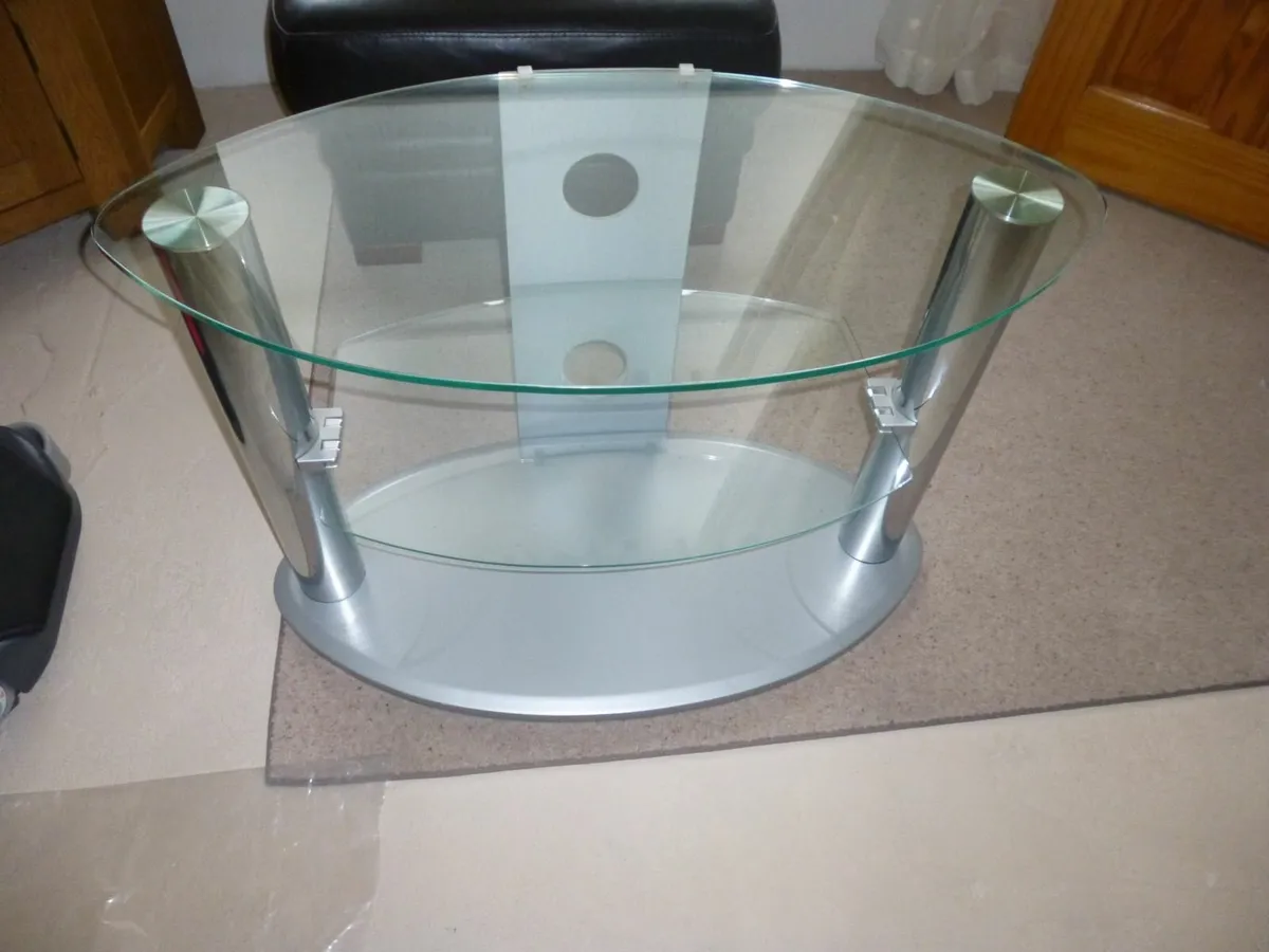 Glass Television Table - Image 2