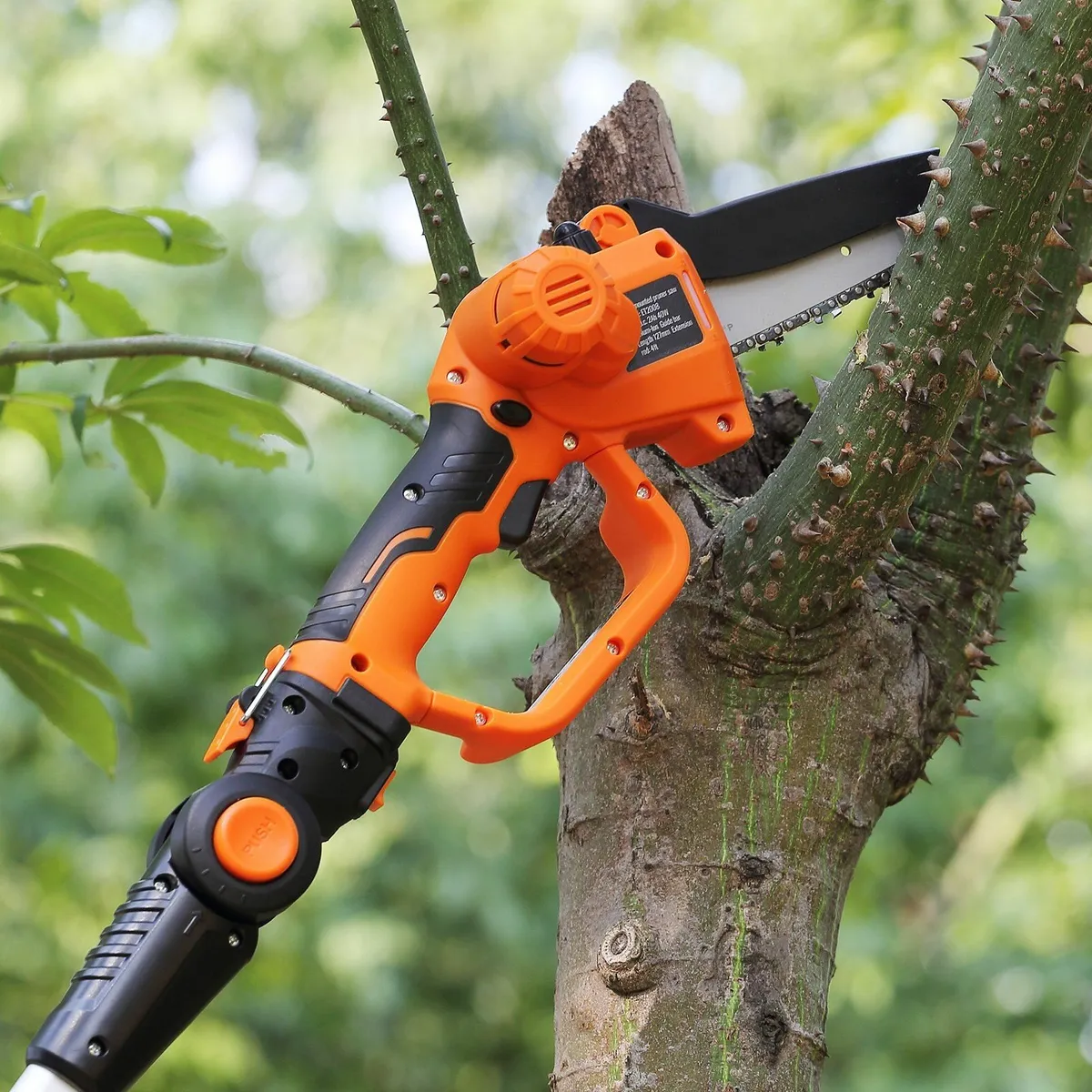 2-in-1 Cordless Pole Saw & Mini Chainsaw, 20V 2Ah - Image 2