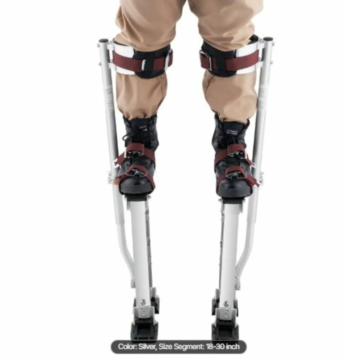 Drywall Stilts, 46cm-76cm Adjustable Aluminum Tool - Image 4