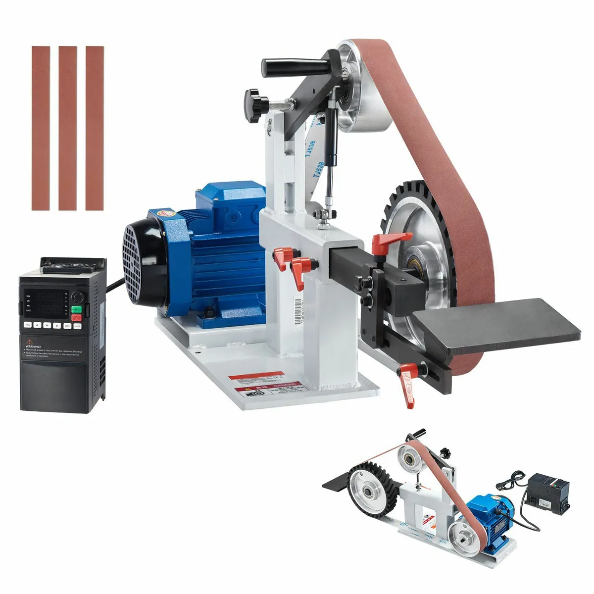 Belt Grinder Sander 72 x 2-Inch Variable Speed - Image 1