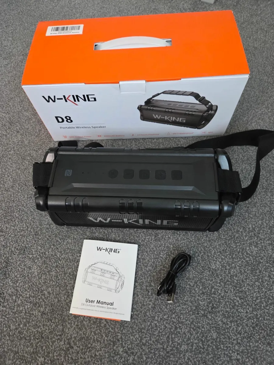Mini Bluetooth Speaker 50W Like New - Image 1