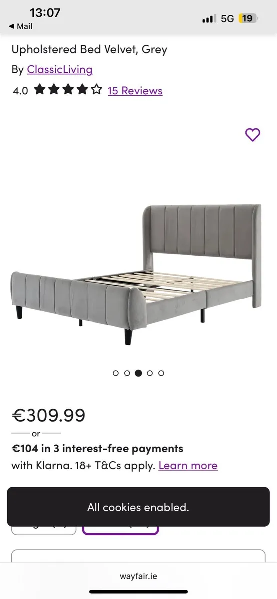 Double bed brand new - Image 3